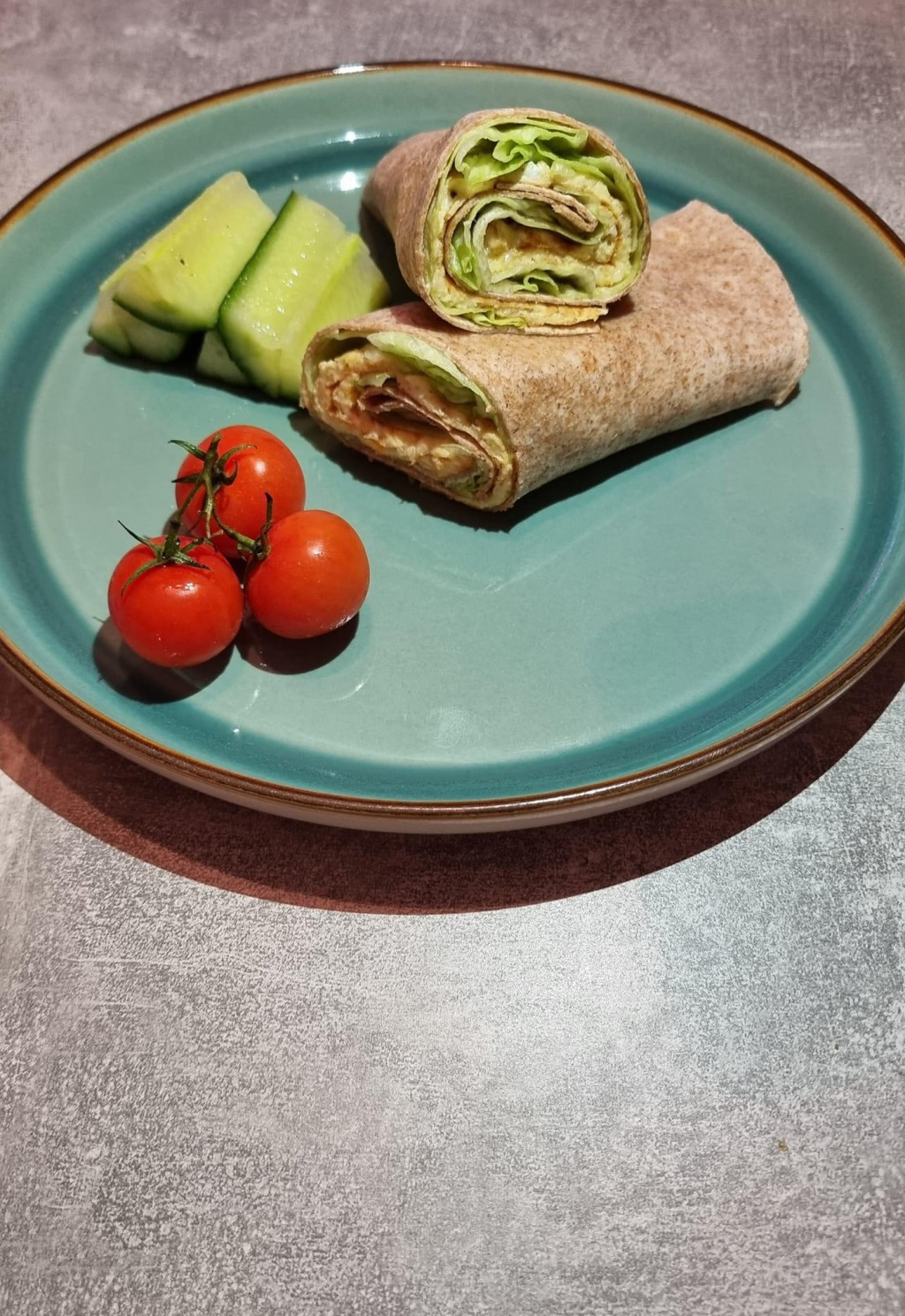 Tortilla s omeletou