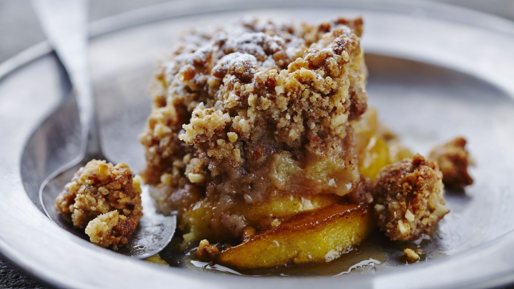 Jablkový crumble